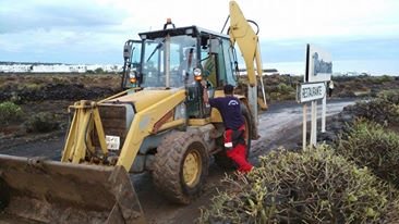 Despejando el camino a La Garita