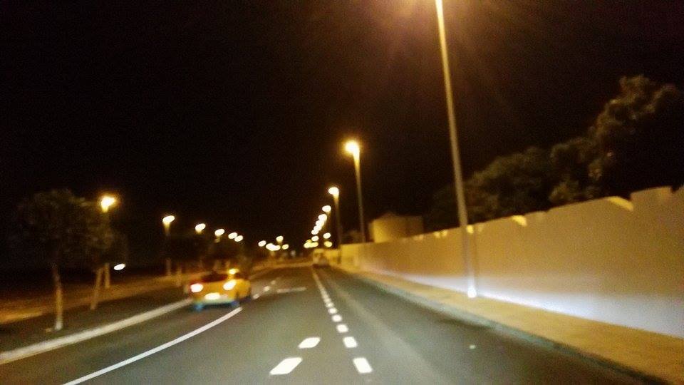 Ya hay luz en la Rambla de Puerto del Carmen 2