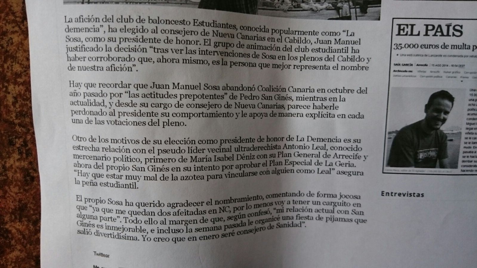 Denuncia en el Juzgado contra Carlos Meca 2