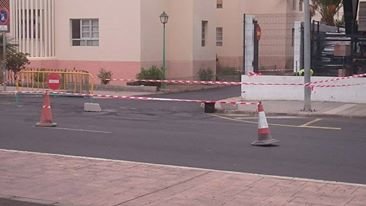 Cierre de una entrada a Los Alonso