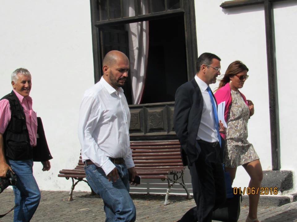 Desayuno con la premsa del Alcalde de Teguise