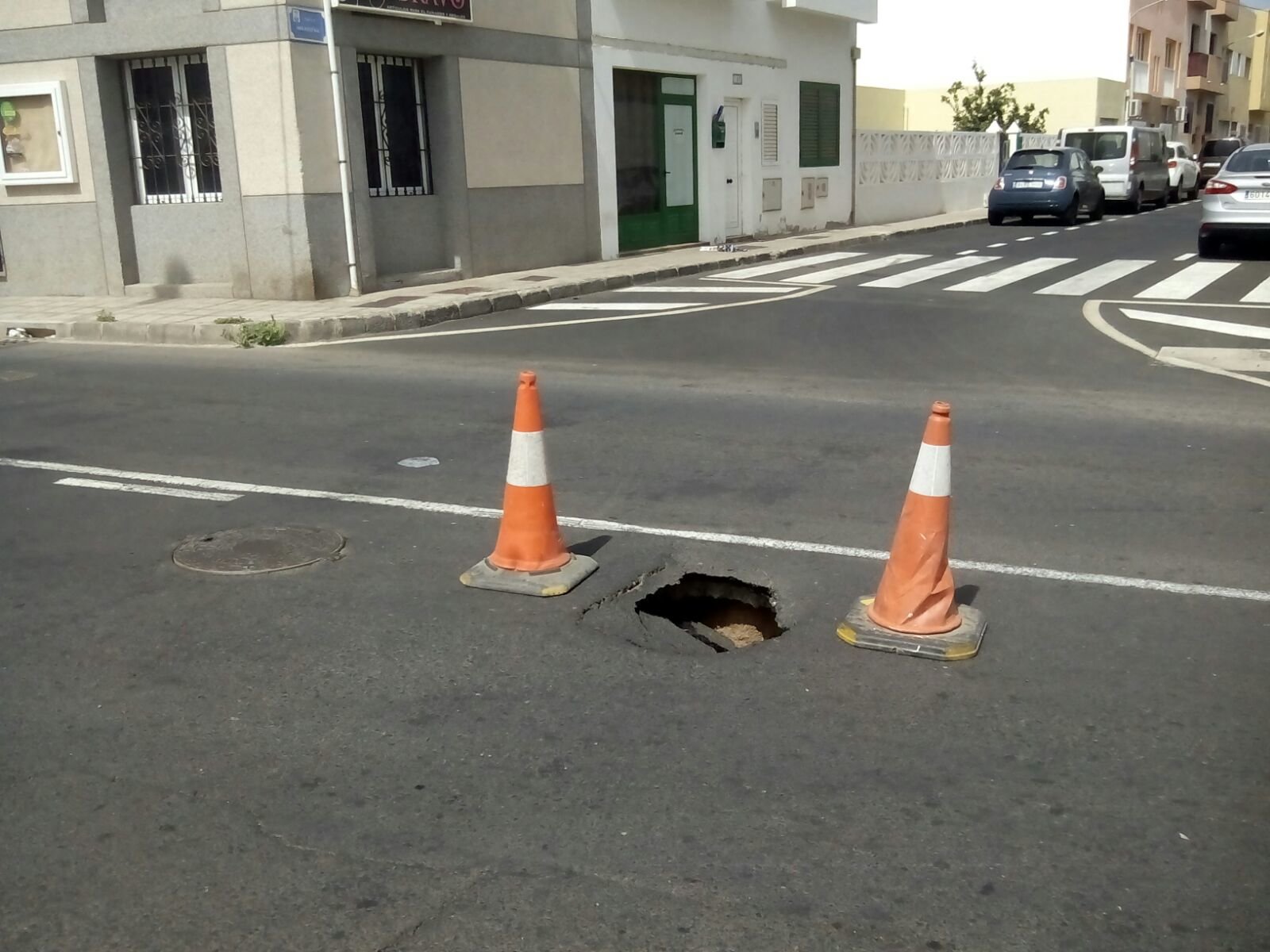 Socavón calle Tenderete 3