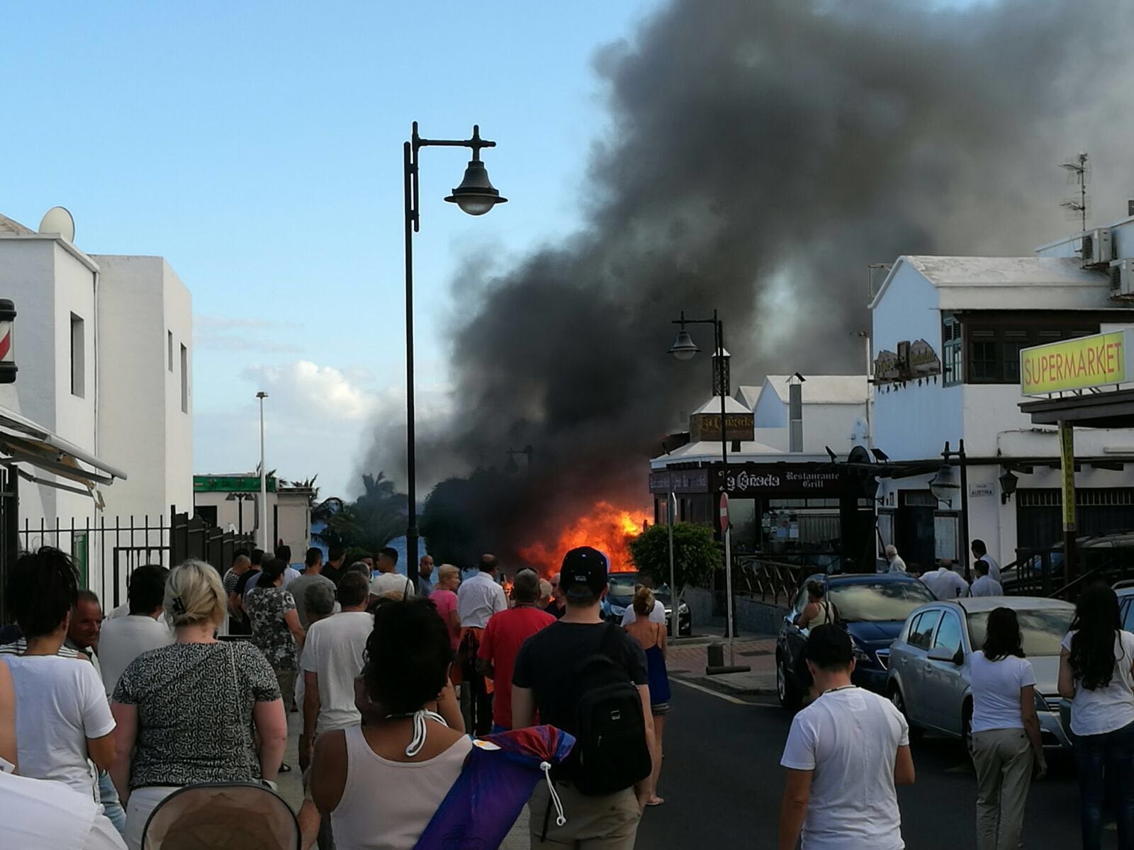 Incendio en Puerto del Carmen 4