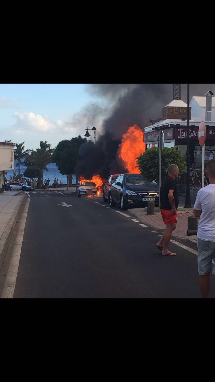 Incendio en Puerto del Carmen 5