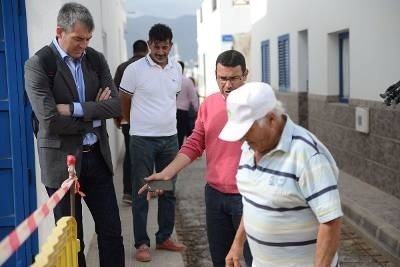 visita obras red saneamiento