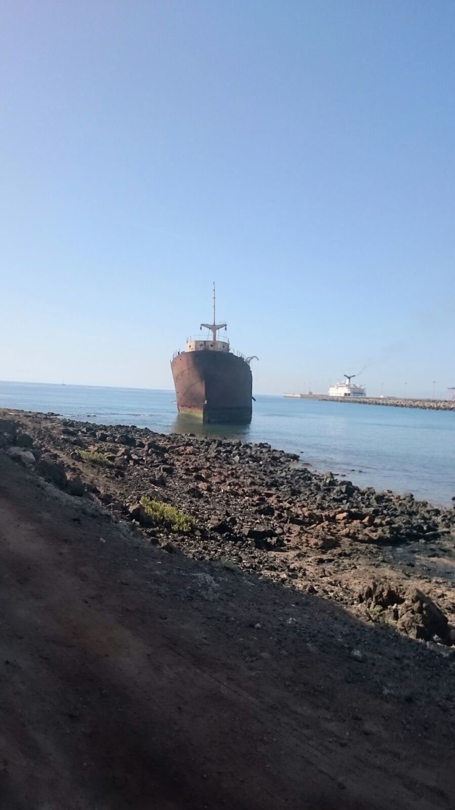El Telamón se ha escorado