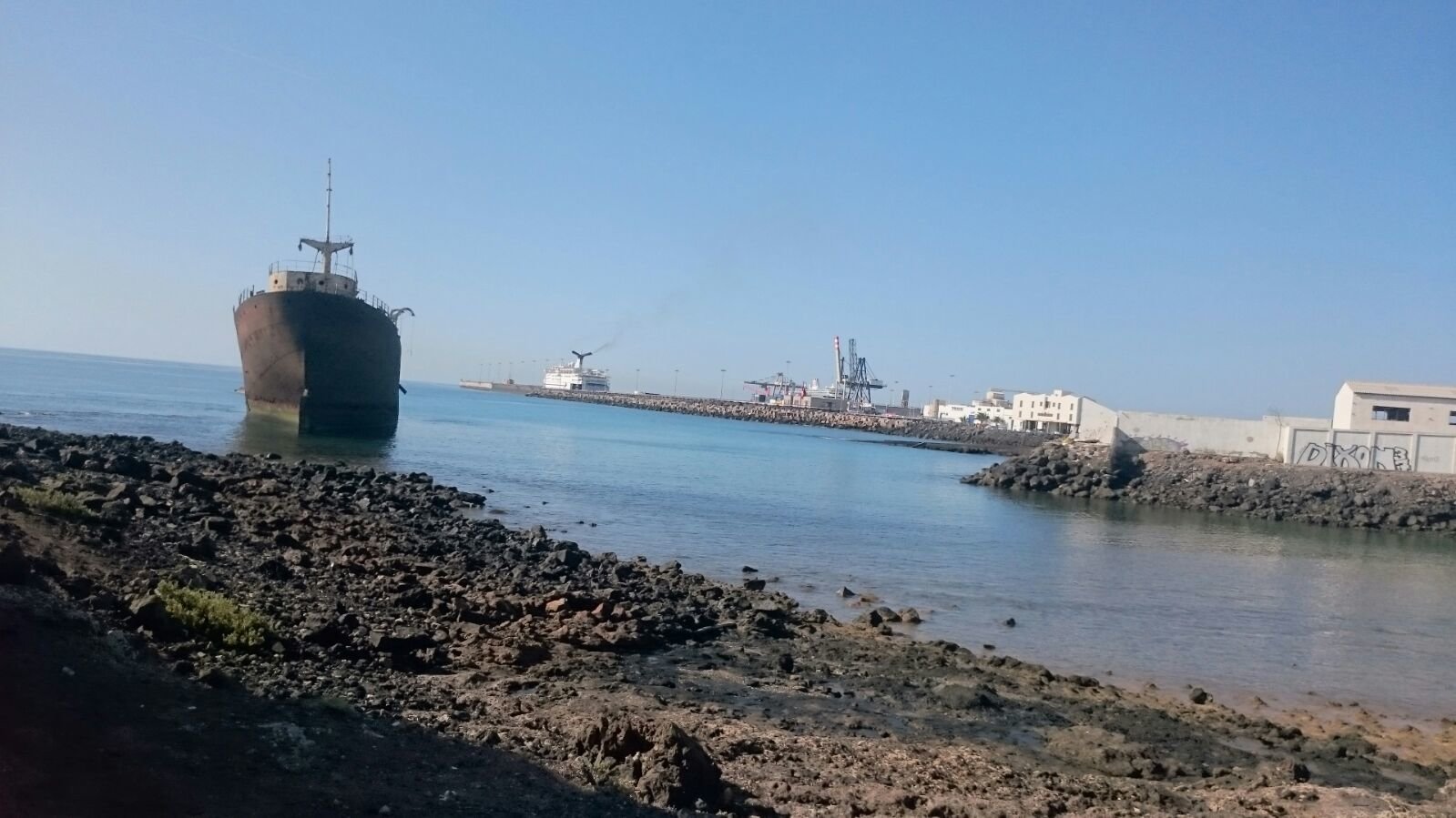El Telamón se ha escorado 2
