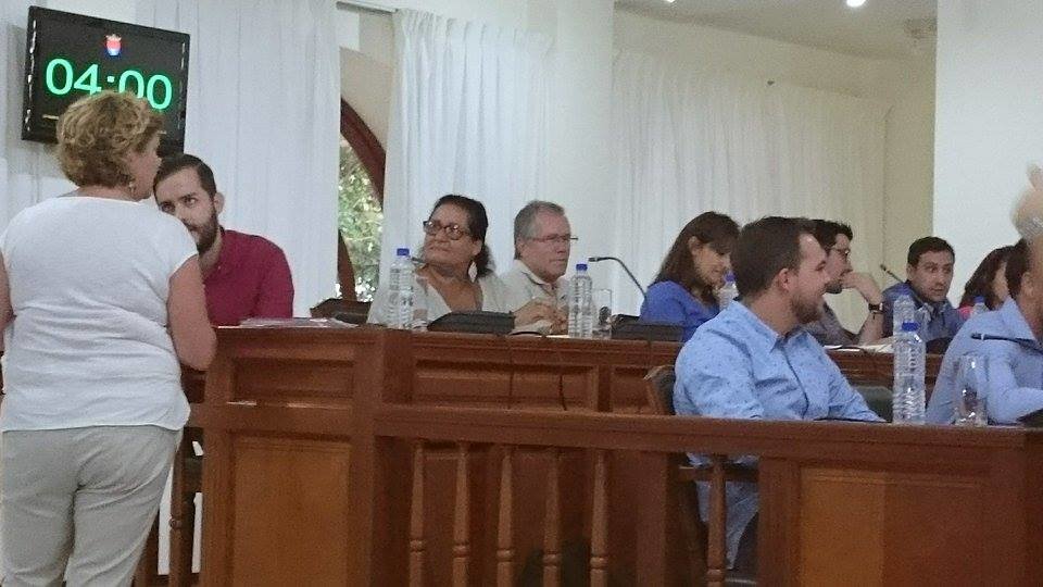 Oposición en el Pleno de Arrecife