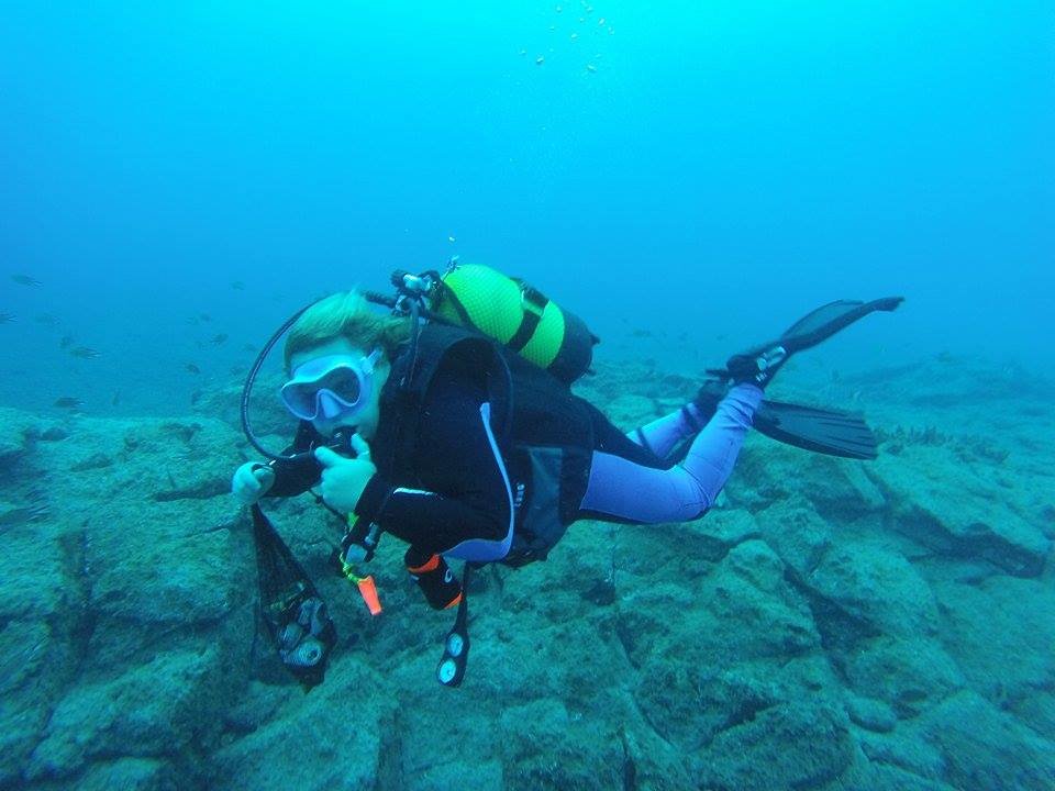 Limpieza de los fondos marinos de Puerto del Carmen 4