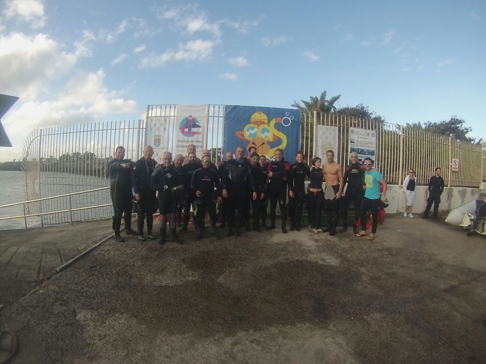 Limpieza submarina de Arrecife