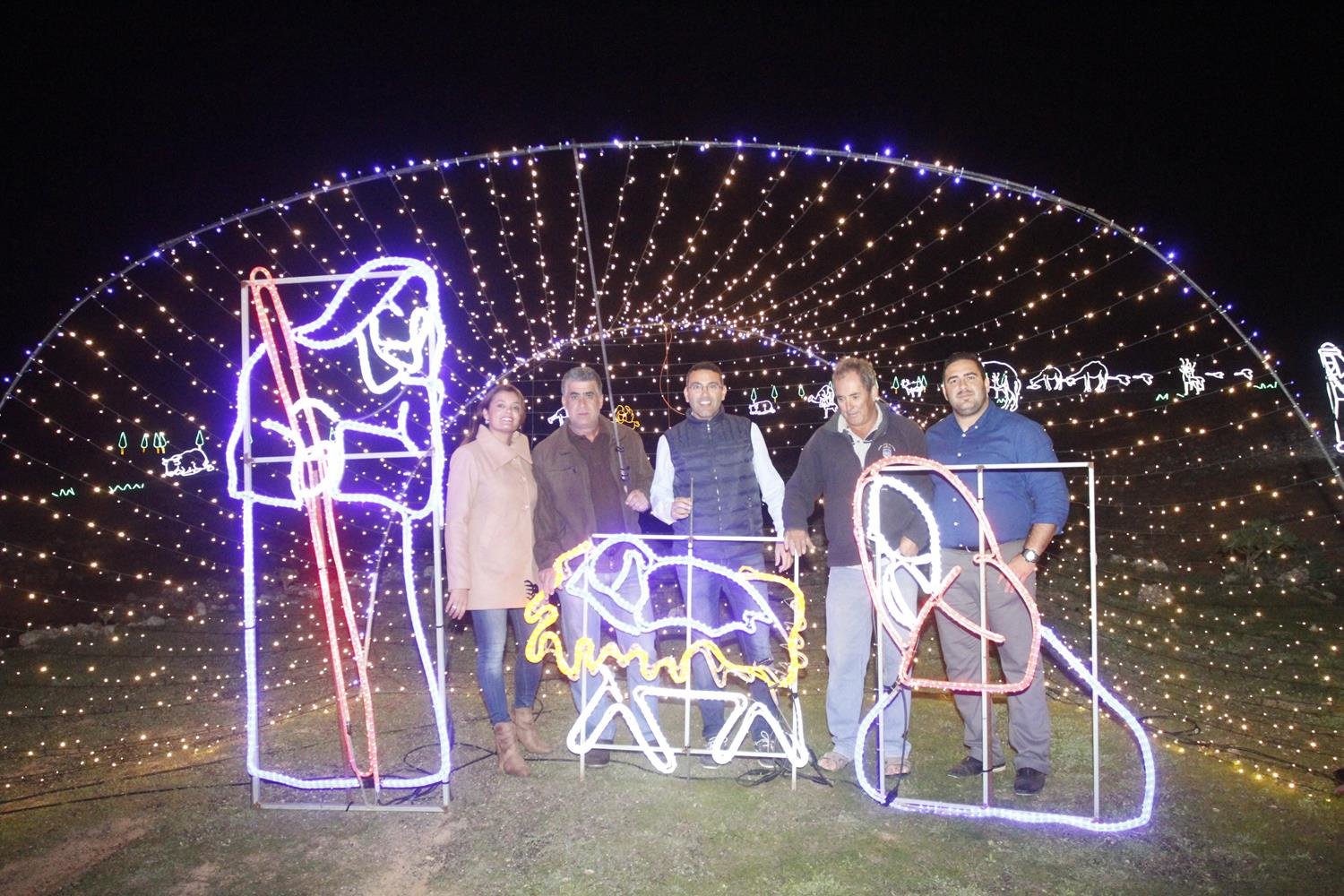 Encendido del Belén en Teguise 2