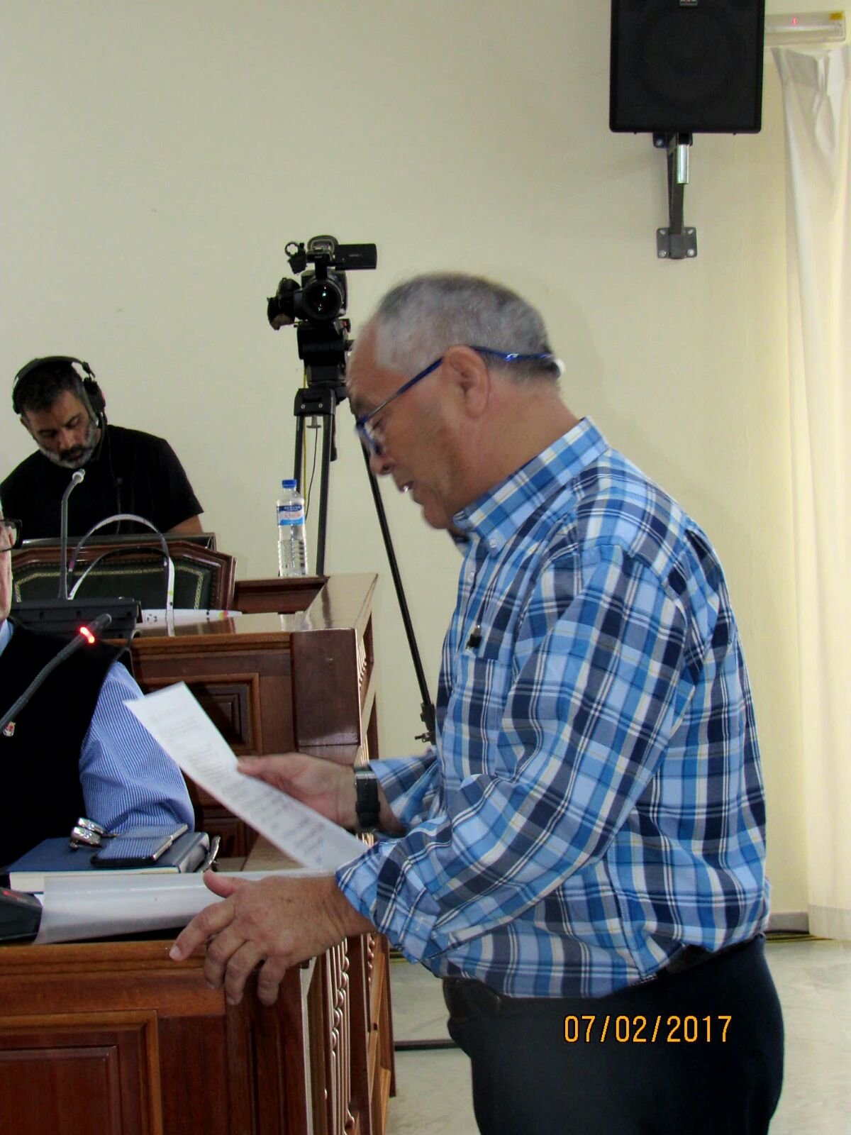 José Díaz en el Pleno