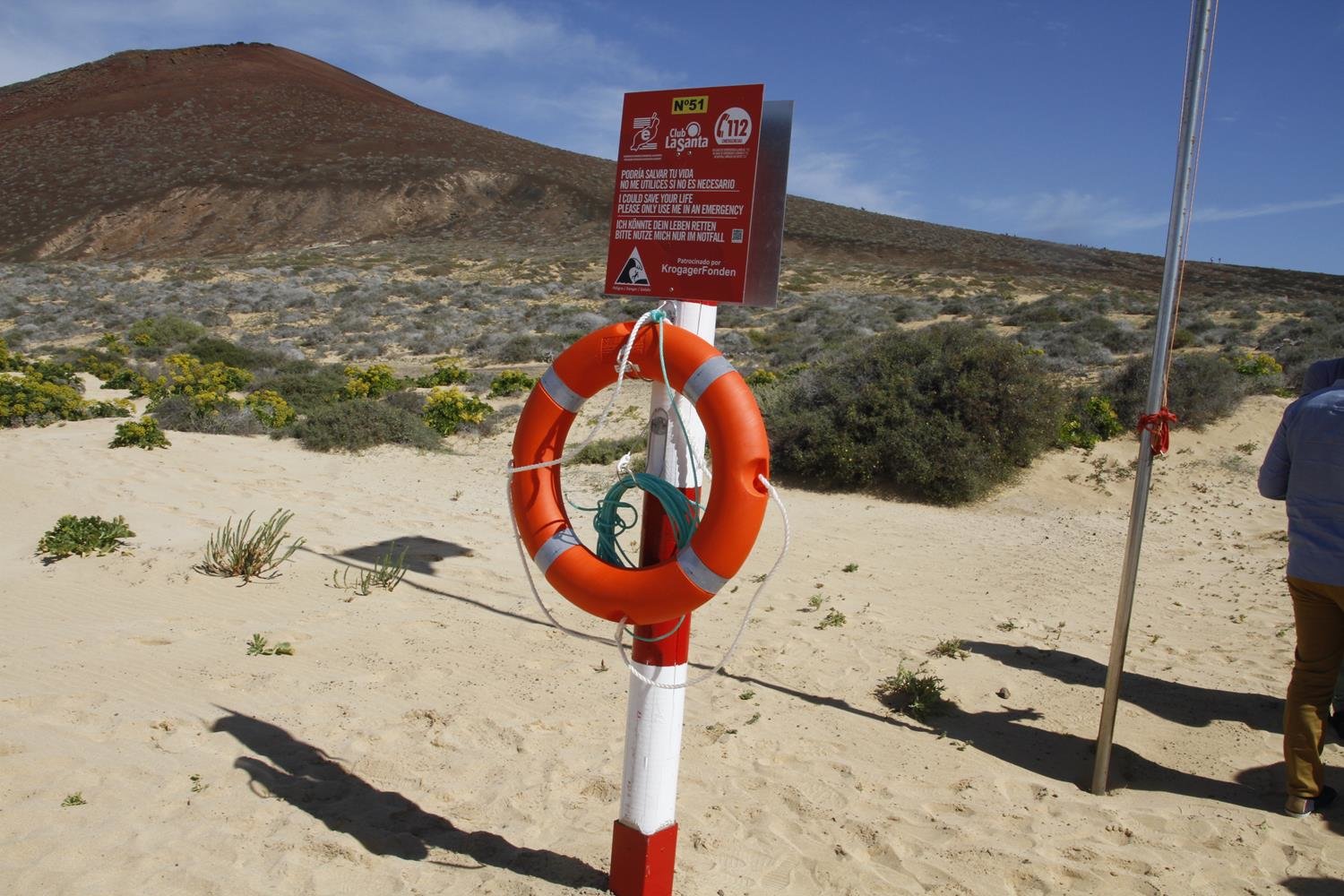 Salvavidas en las playas, La Graciosa (5)