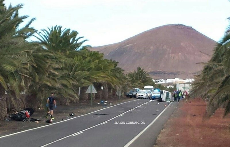 Accidente mortal en Tahiche 3