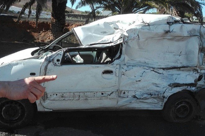 Accidente mostal en Tahiche 4