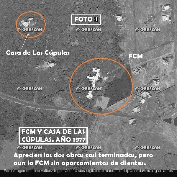 Año 1977 FCM y Casa de Las Cúpulas
