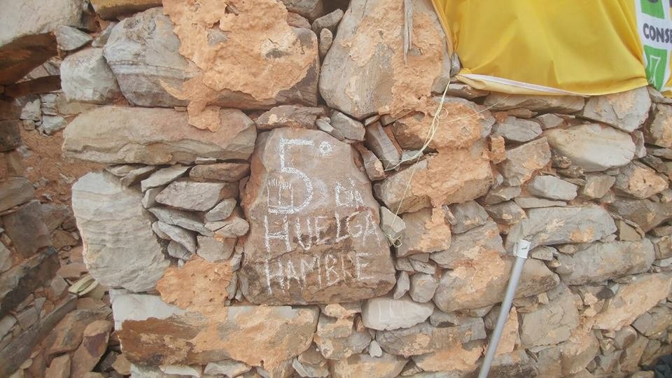 Quinto día en Huelga de Hambre
