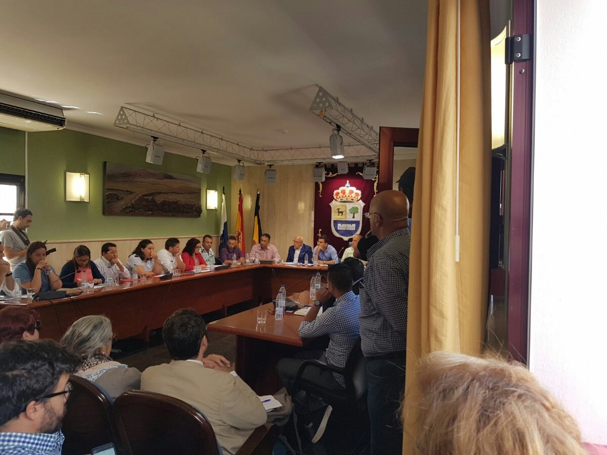 Pleno en La Oliva 2