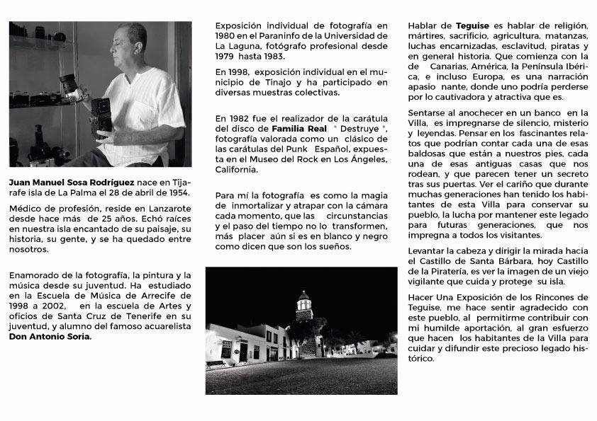 Biografía como fotógrafo de Sosa