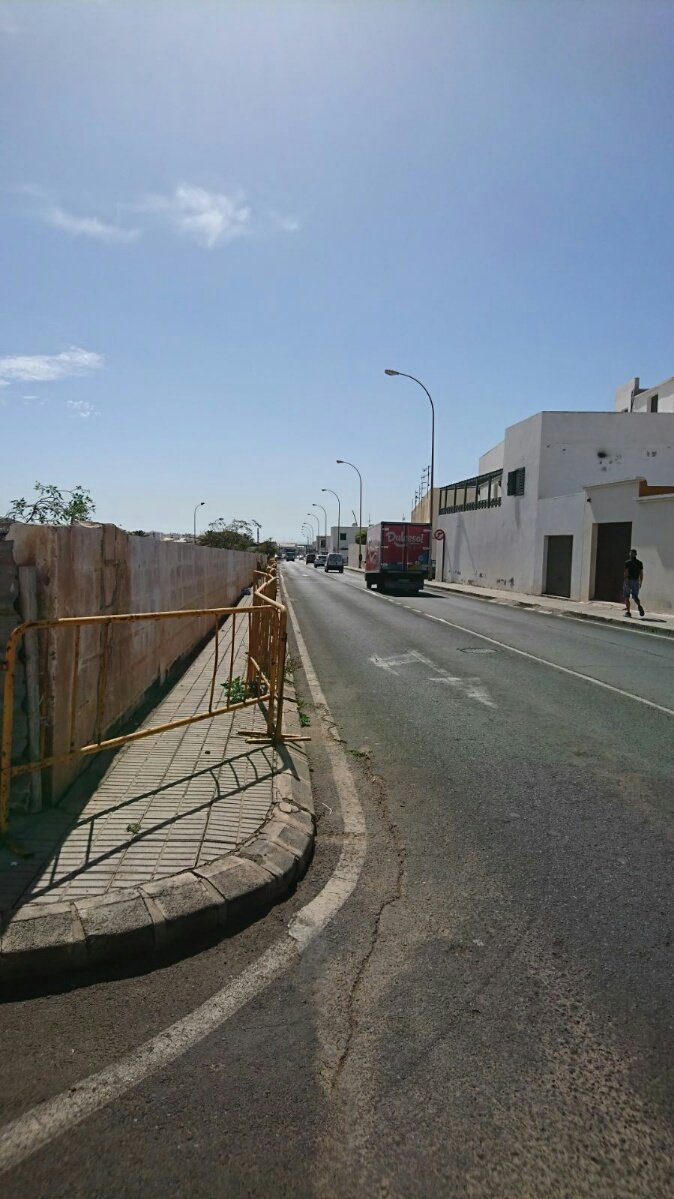 Obra abandonada de la calle Tenderete 2