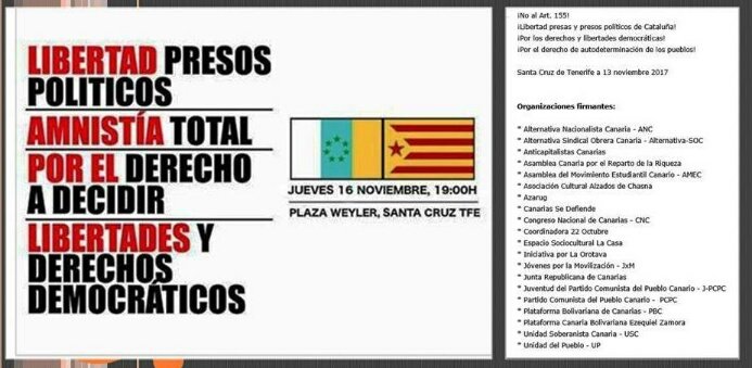 Libertad por los Presos Políticos