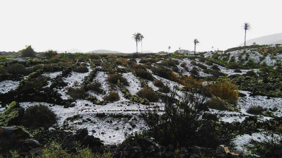 Granizada en Uga