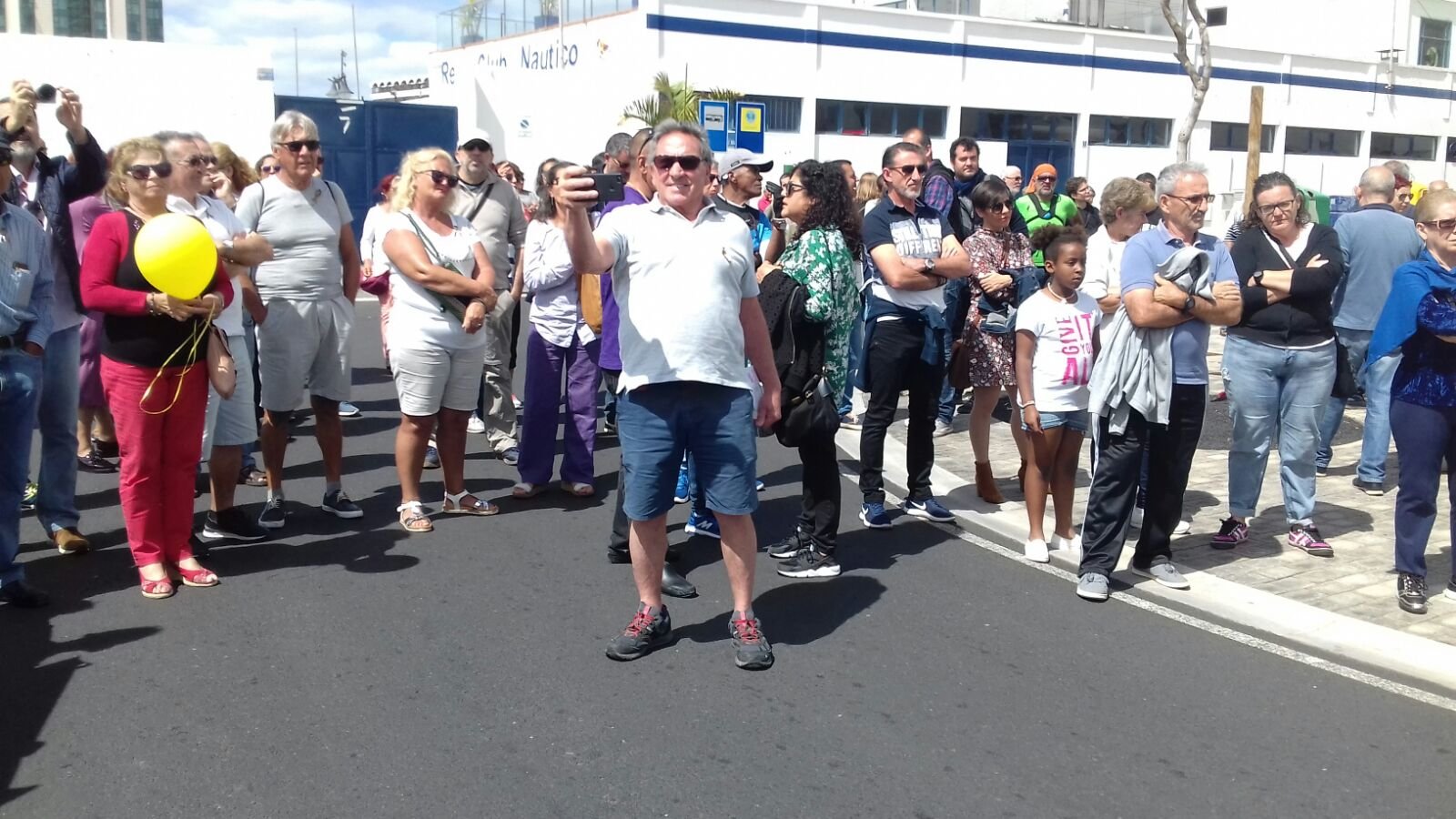 Manifestación en apoyo a los pensionistas 2