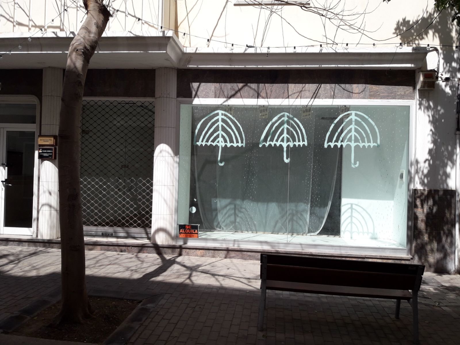 Comercio cerrado en calle Canalejas 4