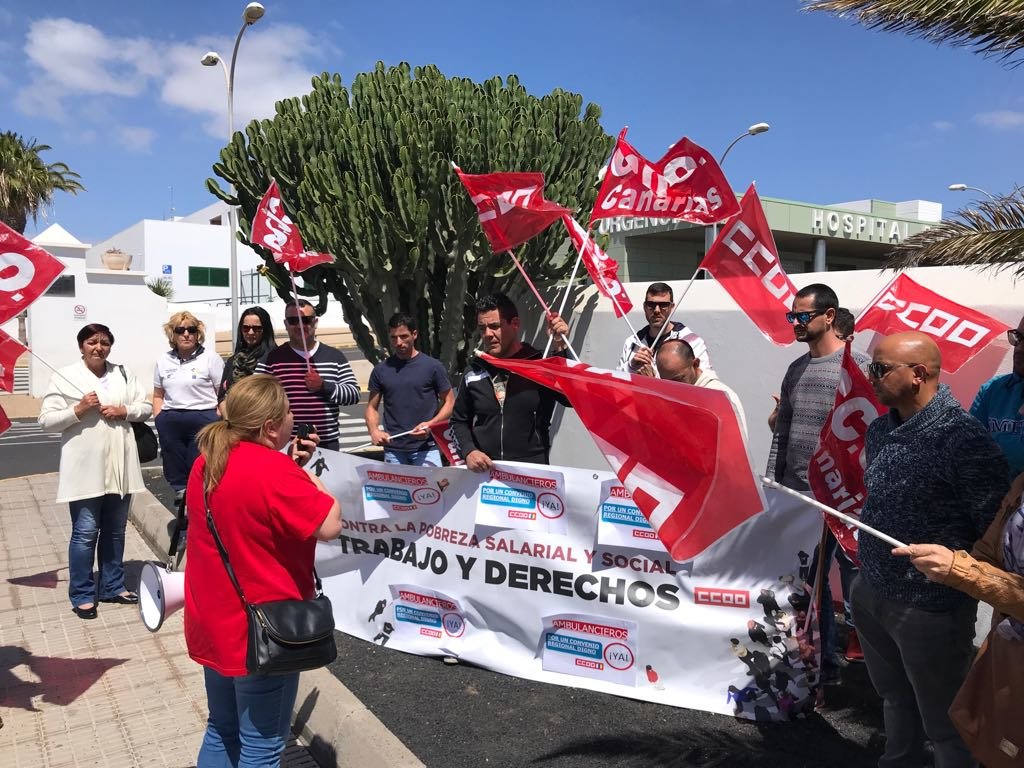 Huelga de ambulancias 21 marzo 2