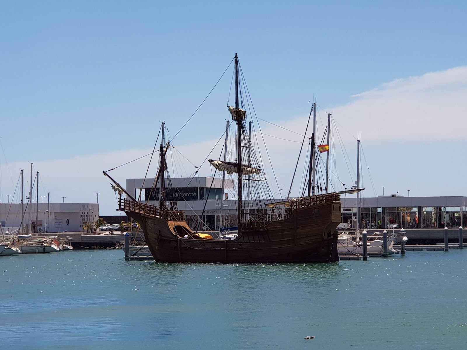 La Santa María en Arrecife