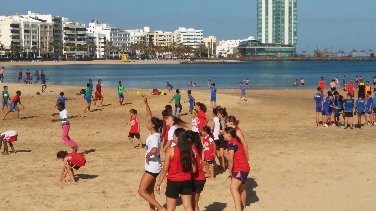 Deportistas entrenando en El Reducto 4