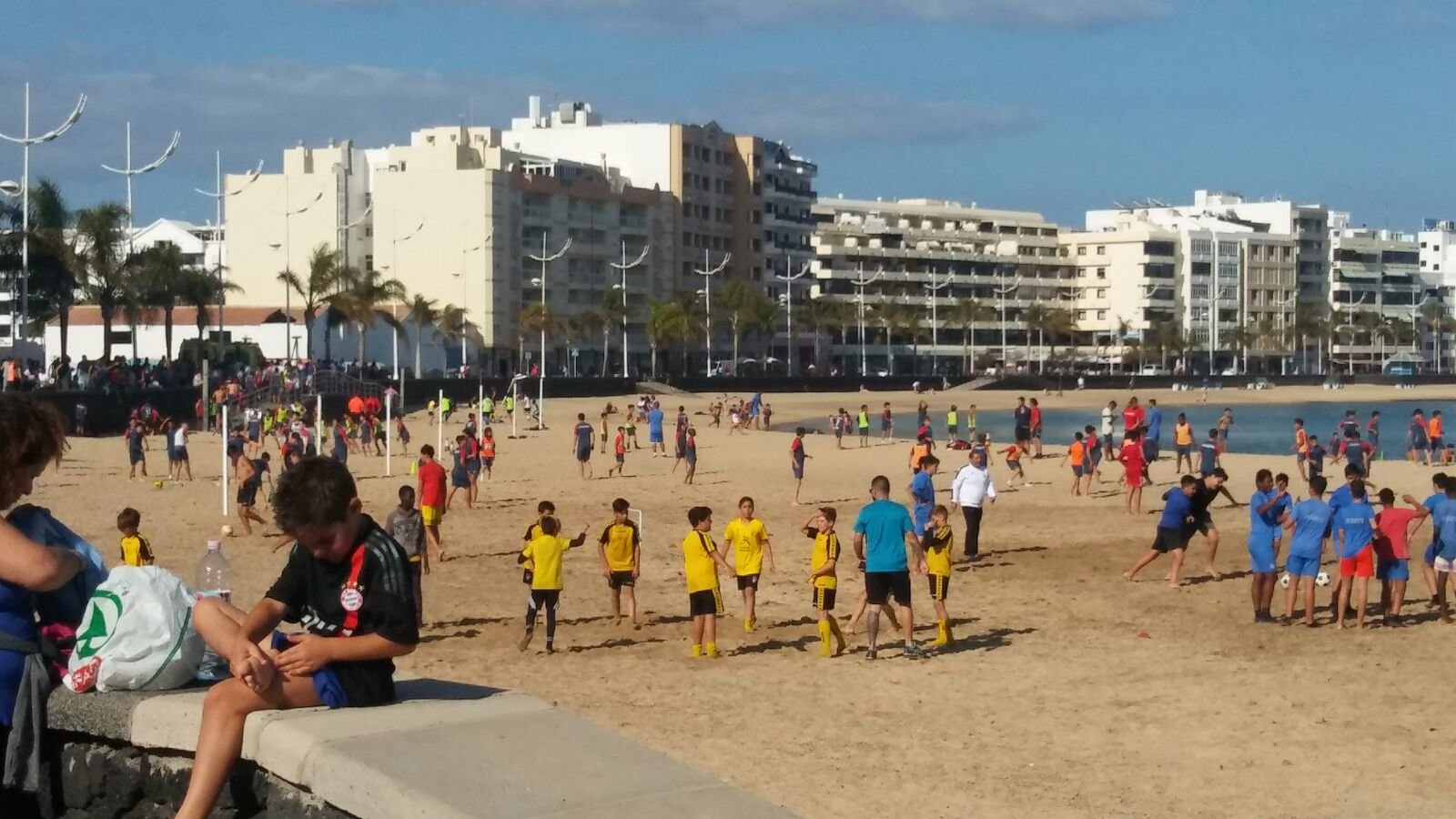 Deportistas entrenando en El Reducto 8