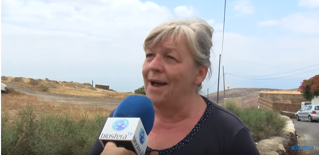 Bettina, vecina de Haría