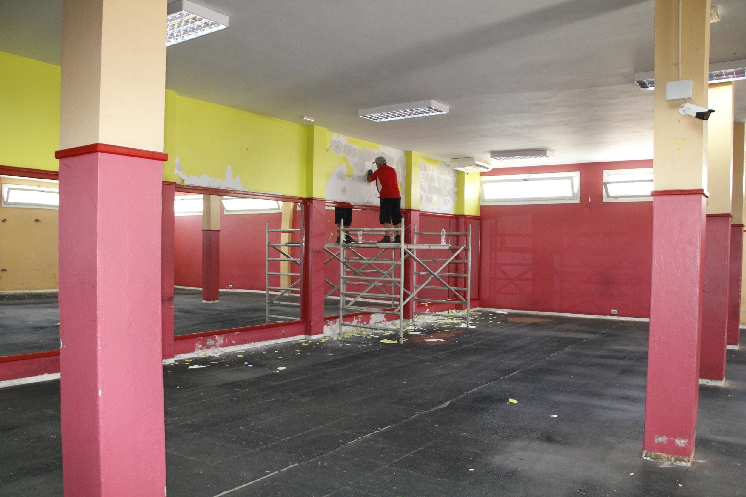 Obras en la Ciudad Deportiva 2