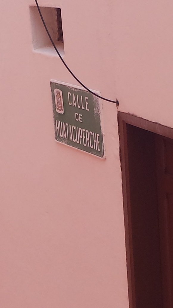 Calle hautakuperche. rótulo 2