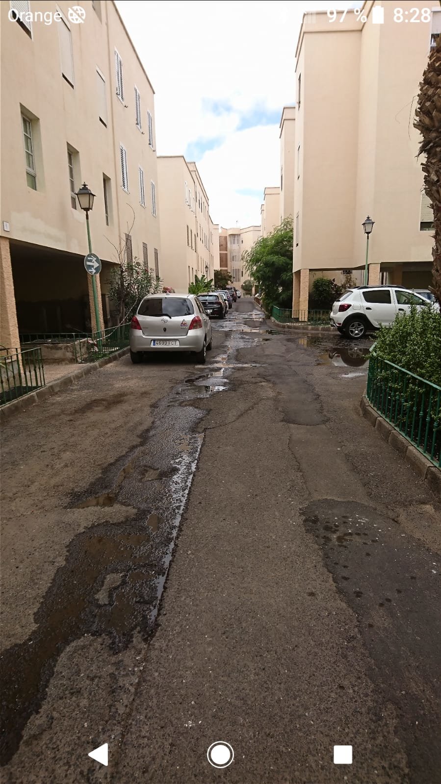 Los Alonso llenos de aguas fecales