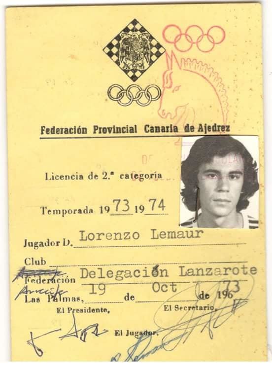 Lorenzo Lemaur, joven