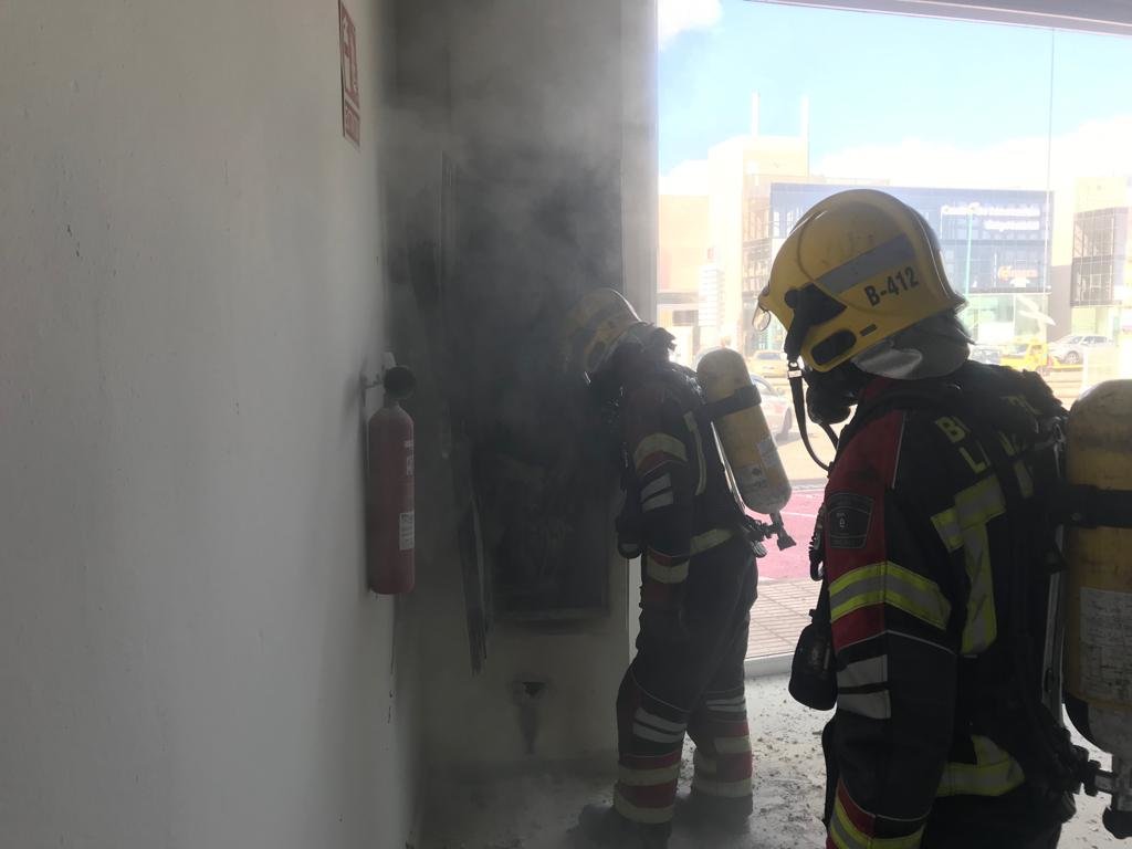 Tres contenedores incendiados en Arrecife