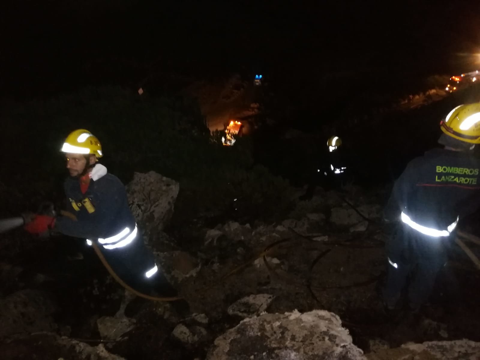 Labores de extinción del fuego 3