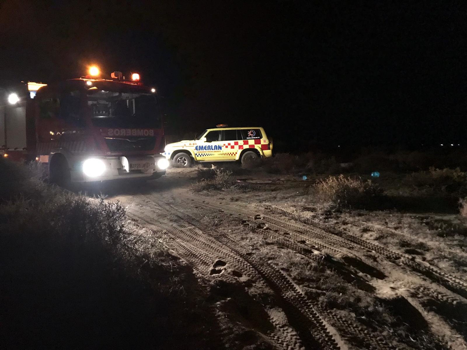 Incendio en corrales de Famara 3