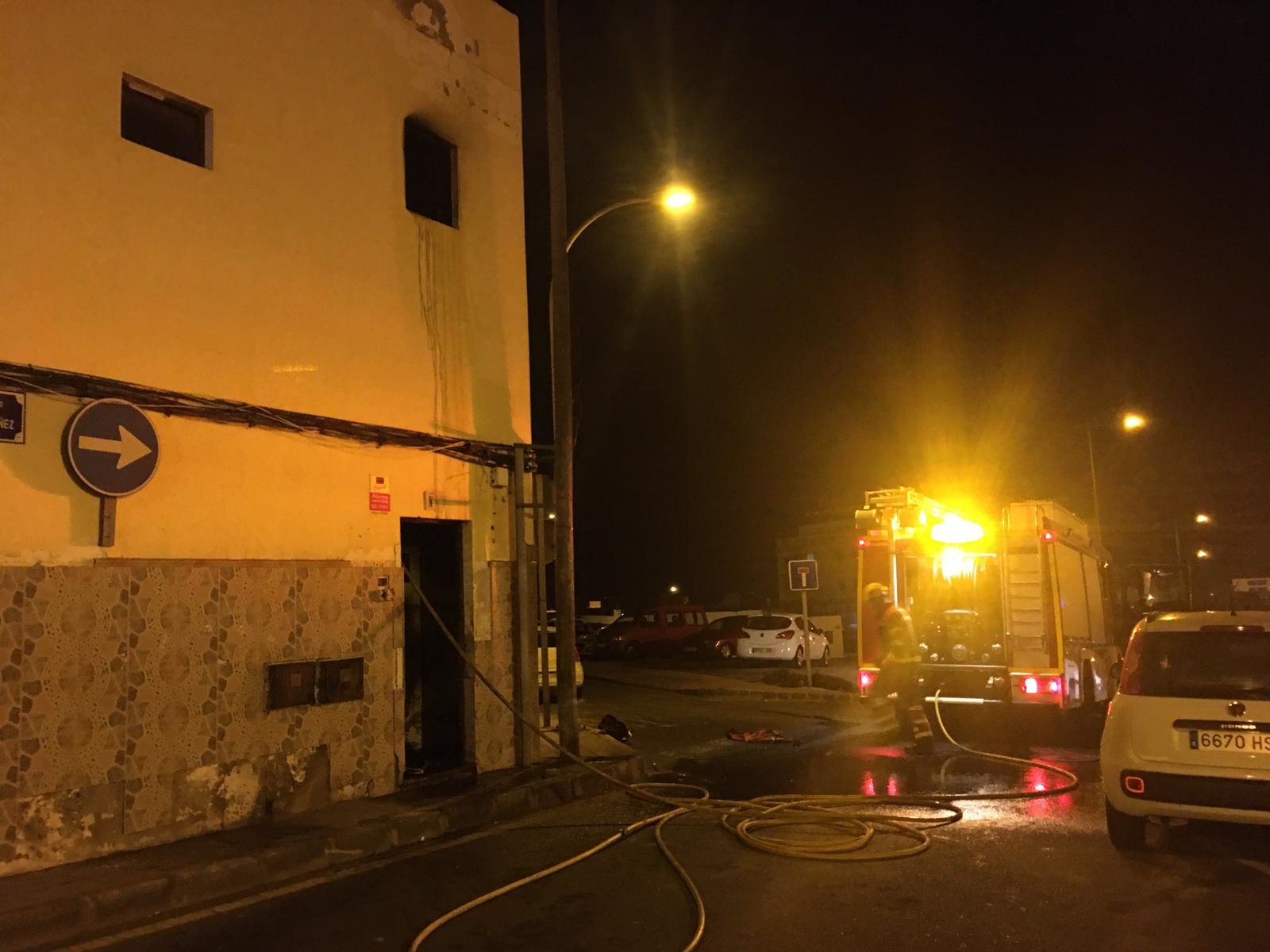 Incendio en una vivienda de la calle Blasco Ibáñez 2