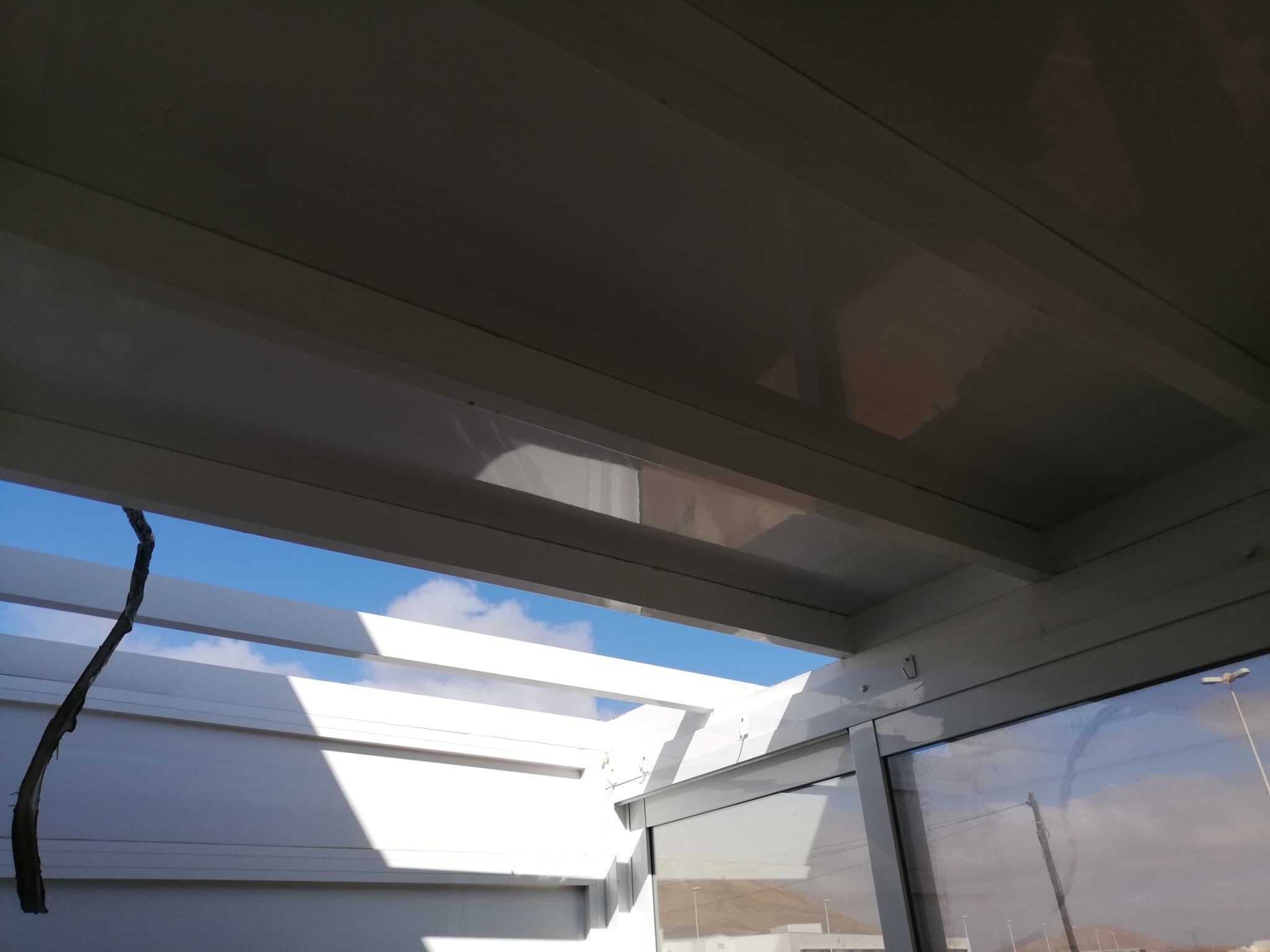Temporal de viento Tías