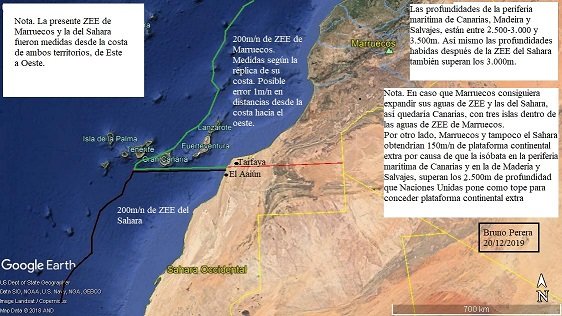 Aguas de ZEE de Marruecos y del Sahara 2