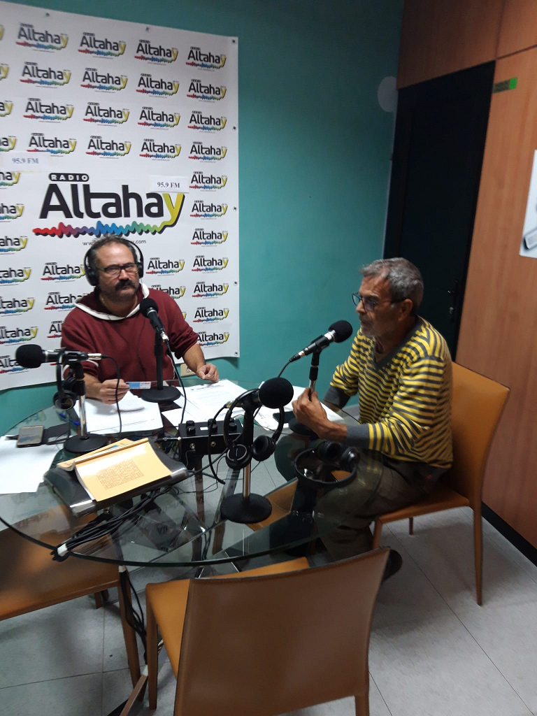 Megolla en Radio Altahay2