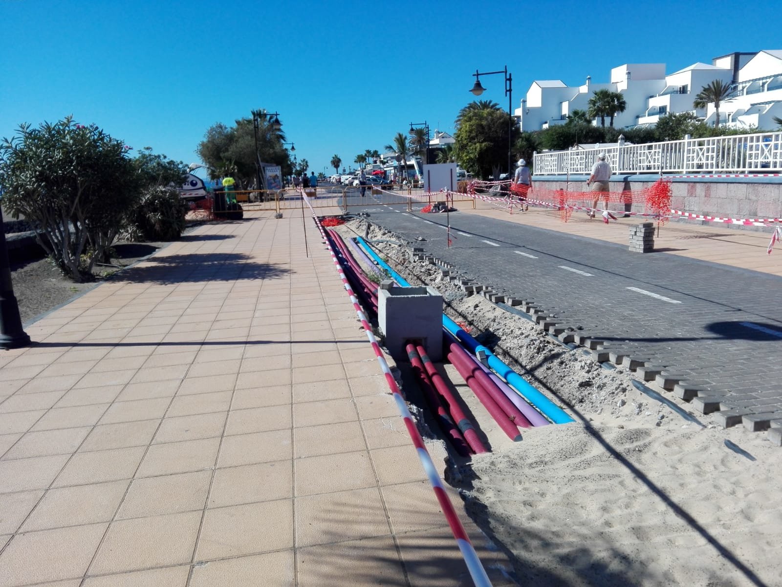 Obras en el Paseo de Matagorda 2