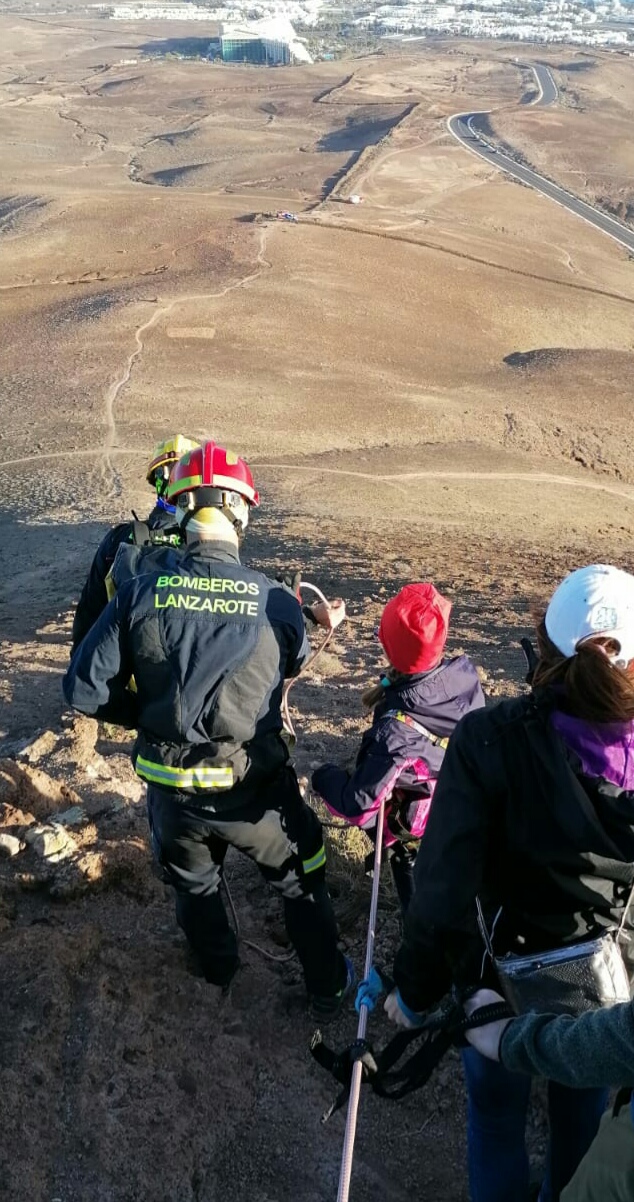 Rescate en la montaña Tinaguache
