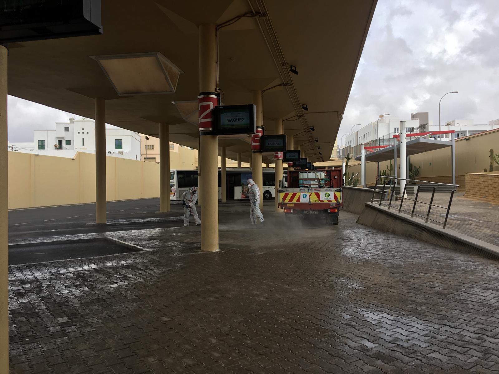 Limpieza Estación de Guaguas de Arrecife (5)