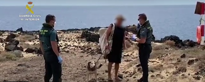 Ciudadano alemán descubierto nadando en Charco del Palo