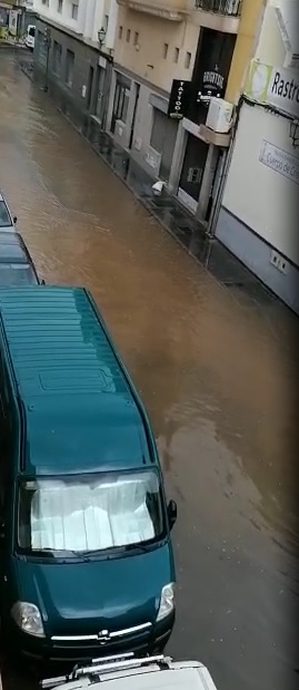 Tromba de agua en Arrecife 2