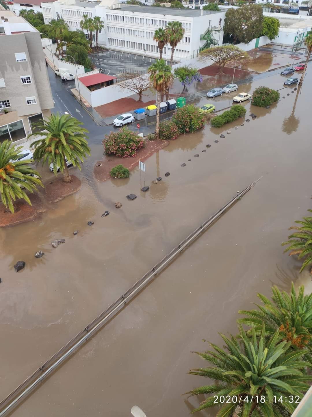 Tromba de agua en Arrecife 5